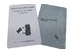 Mini cartões de sócio plásticos de S20 RFID Smart Card Rfid com 13.56MHz